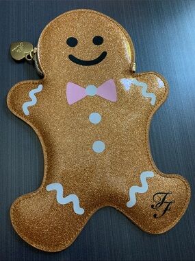 Limited Edition Too faced Gingerbread Cosmetic Bag